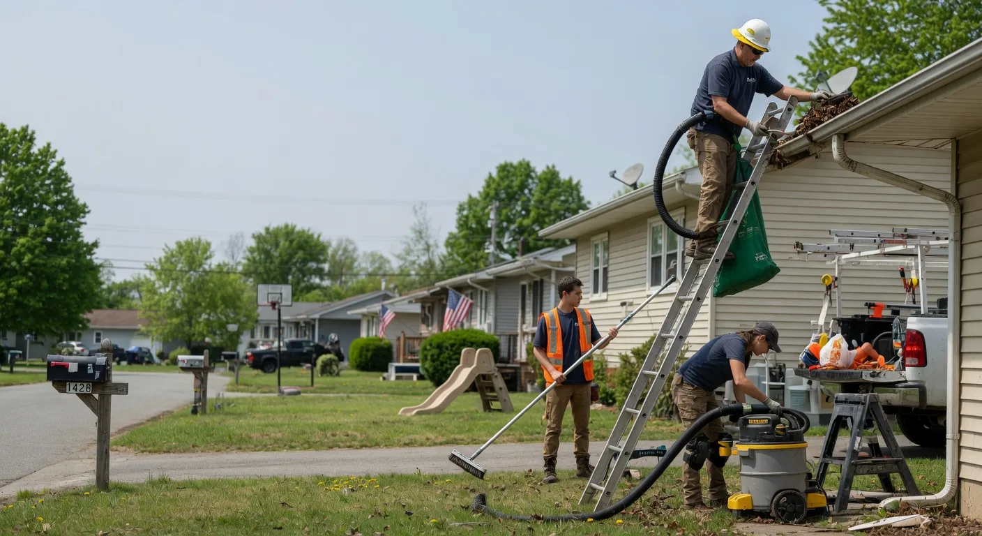 Gutter Installation in Dewitt, IL near me